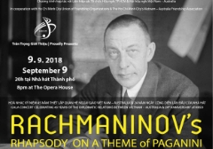 RACHMANINOV - RHAPSODY trên chủ đề của PAGANINI